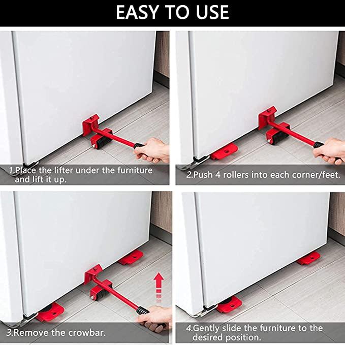 Heavy Furniture Lifter for easy and safe shifting